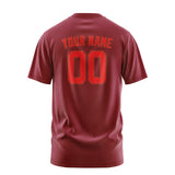 Custom Crimson Red Orange Red T-Shirt