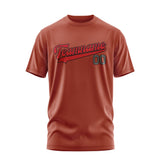 Custom Coral Red Red T-Shirt