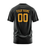 Custom Black Yellow T-Shirt