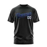 Custom Black Navy T-Shirt