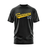 Custom Black Gold T-Shirt