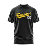Custom Black Gold T-Shirt