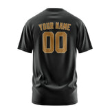 Custom Black Khaki T-Shirt