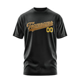 Custom Black Khaki T-Shirt