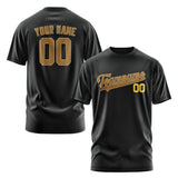 Custom Black Khaki T-Shirt