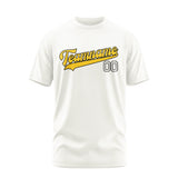 Custom White Gold T-Shirt
