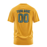 Custom Yellow Blue Green T-Shirt