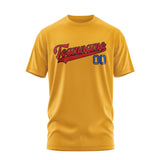 Custom Yellow Red T-Shirt