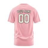 Custom Light Pink Cream T-Shirt