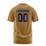 Custom Khaki Navy T-Shirt