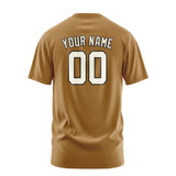 Custom Khaki Cream T-Shirt