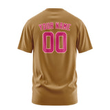 Custom Khaki Pink T-Shirt