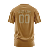 Custom Khaki Light Khaki T-Shirt