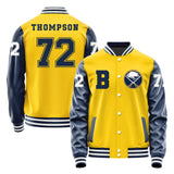 Buffalo Sabres #72 Tage Thompson Varsity Letter Jacket