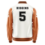 Cincinnati Bengals #5 Tee Higgins Varsity Letter Jacket
