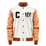 Cincinnati Bengals #5 Tee Higgins Varsity Letter Jacket