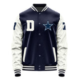 Dallas Cowboys #7 Trevon Diggs Varsity Letter Jacket
