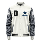 Dallas Cowboys #19 Trey Lance Varsity Letter Jacket
