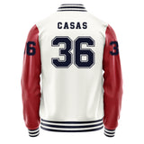 Boston Red Sox #36 Triston Casas Varsity Letter Jacket