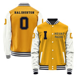 Indiana Pacers #0 Tyrese Haliburton Varsity Letter Jacket