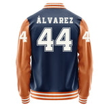 Houston Astros #44 Yordan Álvarez Varsity Letter Jacket