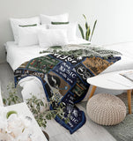 Blanket for Son Gifts, “May the Music Be With You”, From Mom Dad, Birthday, Christmas, Graduation, Inspirational, Motivational