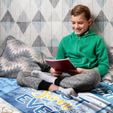 Blanket for Son Gifts, “Best Son Ever”, From Mom Dad, Birthday, Christmas, Graduation, Everyday Encouragement, Inspirational Motivational