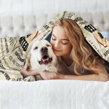 Blanket for Son Gifts, “You Are Supported”, From Mom Dad, Birthday, Christmas, Graduation, Everyday Encouragement, Inspirational