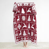 Blanket for Son Gifts, “Merry Christmas”, From Mom Dad, Birthday, Christmas, Holiday, Everyday Encouragement, Inspirational Theme