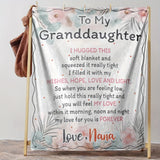 Gifts for Granddaughter Blanket - My Love for You is Forever,” From Nana, Birthday, Christmas, Everyday Encouragement, Inspirational
