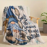 Blanket for Winter Gifts - Snuggle Up Sunnies It's Cold Outside - From Family, Holiday, Christmas, Everyday Encouragement, Inspirational Blanket