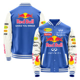 Red Bull Racing Team Retro Bomber Casual Varsity Jacket