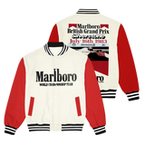 Marlboro British Grand Prix 1983 Racing Team Apparel Casual Varsity Jacket