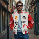 Ferrari Scuderia Varsity Gear - Premium Motorsport Collection Casual Varsity Jacket