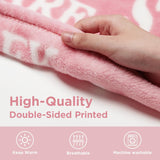 Gifts for Son Blanket, “You Are Loved, Supported, Brave, Courageous, Strong”, From Mom Dad, Birthday, Christmas, Encouragement, Inspirational