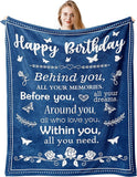 Blanket for Son Gifts, “Sometimes you forget that you’re awesome so this is your reminder”, From Mom Dad, Birthday, Christmas, Inspirational