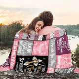 Gifts for Daughter Blanket - I Can Do All Things Through Christ Who Gives Me Strength” Philippians 4