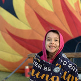 Blanket for Son Gifts, “I’d Rather Be Running”, From Mom Dad, Birthday Christmas Graduation Holiday, Inspirational Motivational