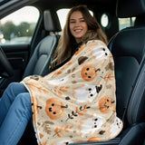 Halloween Gifts for Son Blanket, “You’re Spooktacular”, From Mom Dad, Birthday, Christmas, Everyday Encouragement, Motivational