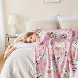 Blanket for Son Gifts, “BOO!”, From Mom Dad, Birthday Christmas Graduation Holiday, Inspirational