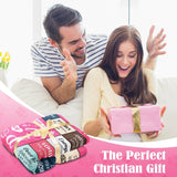 Blanket for Daughter Gifts, “I Am a Child of God”, From Mom Dad, Birthday, Christmas, Everyday Encouragement, Inspirational Theme