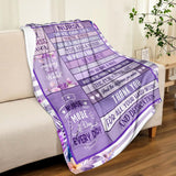 Blanket for Nurse Gifts, “Best Nurse Ever Save One Life You're a Hero”, From Family or Friends, Birthday Christmas Graduation, Inspirational