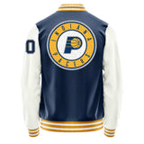 Indiana Pacers Varsity Letter Jacket Custom Letter & Number
