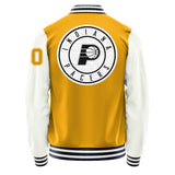 Indiana Pacers Varsity Letter Jacket Custom Letter & Number
