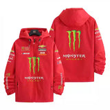 Monster Energy NASCAR Windproof Men's Windbreaker Assault Jacket