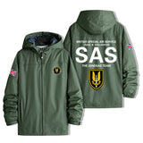 British Special Air Service SAS Tactical Men's Windbreaker Assault Jacket