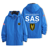 British Special Air Service SAS Tactical Men's Windbreaker Assault Jacket