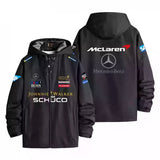 McLaren Mercedes Windproof Men's Windbreaker Assault Jacket