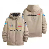 McLaren Mercedes Windproof Men's Windbreaker Assault Jacket