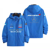 McLaren Mercedes Windproof Men's Windbreaker Assault Jacket